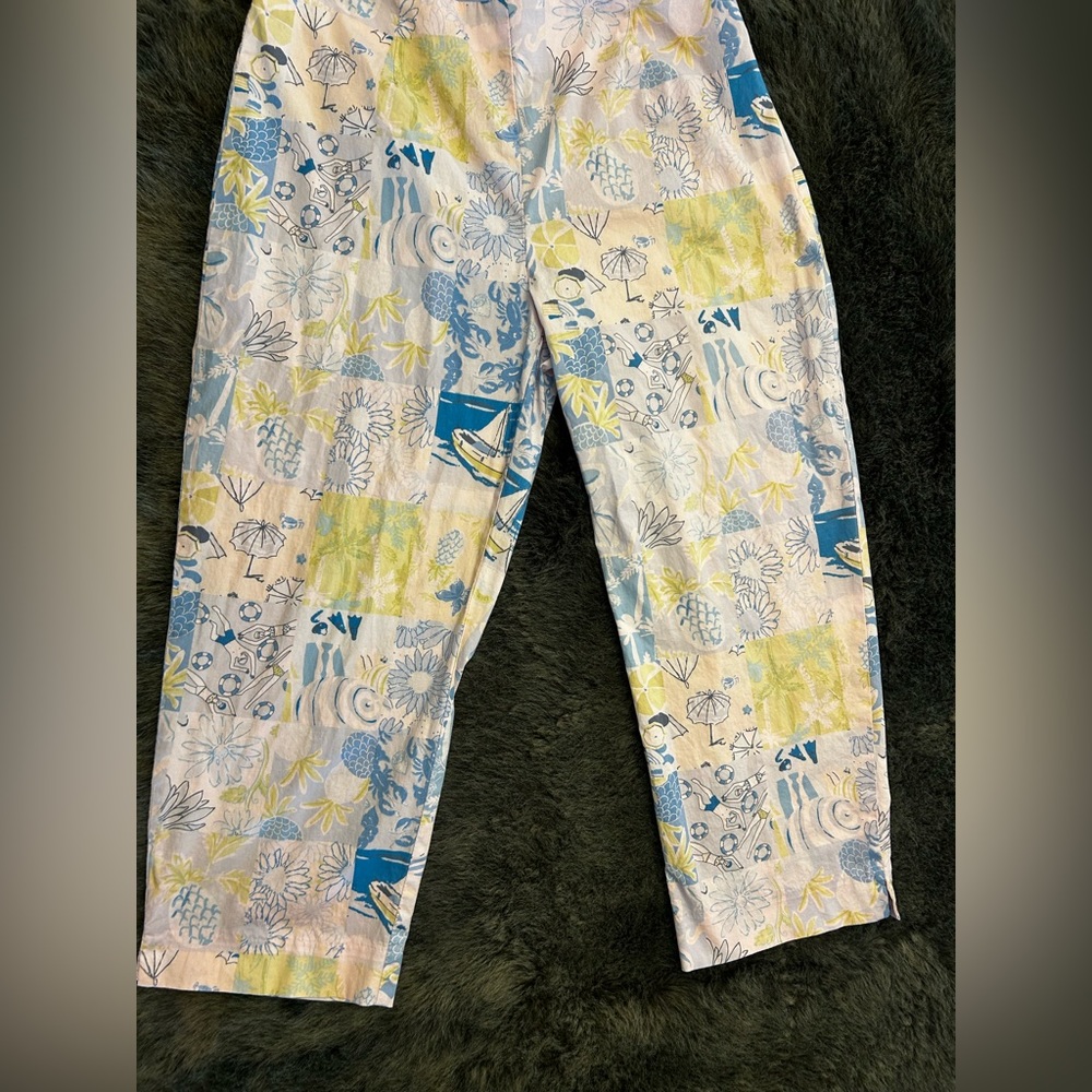 B Miss Clothing Company Summer Print Capris